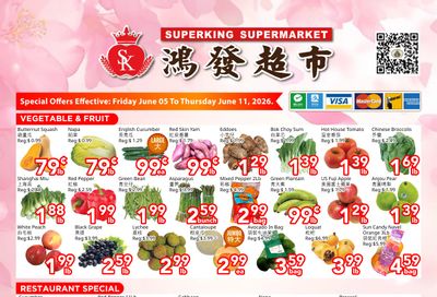 Superking Supermarket (North York) Flyer June 5 to 11