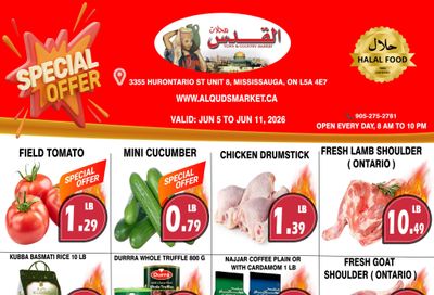 Al-Quds Supermarket Flyer June 5 to 11