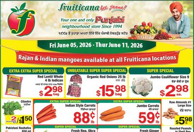 Fruiticana (Chestermere) Flyer June 5 to 11
