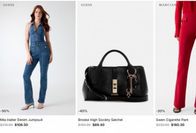 GUESS & GUESS Factory Canada: Mid-Season Sale up to 50% off