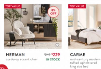 Structube Canada: Annual Mega Sale up to 60% off