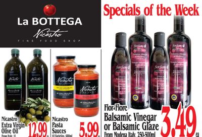 La Bottega Nicastro Fine Foods Flyer June 8 to 21