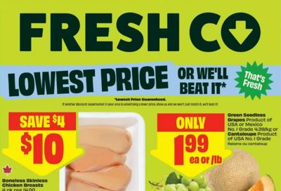 Freshco Ontario Flyer Deals June 11th – 17th: Package of 4 Boneless Skinless Chicken Breasts $10 + More