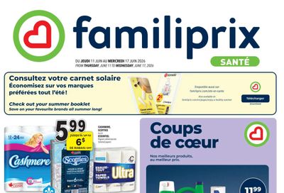 Familiprix Sante Flyer June 11 to 17
