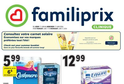 Familiprix Clinique Flyer June 11 to 17