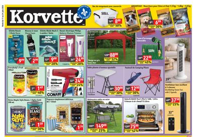 Korvette Flyer June 11 to 24