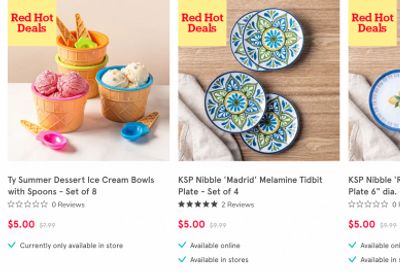 Kitchen Stuff Plus Canada: $5 Red Hot Deals + Summer Flyers + up to 50% off Select Items
