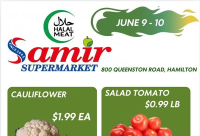 Samir Supermarket (Hamilton) Flyer June 9 and 10