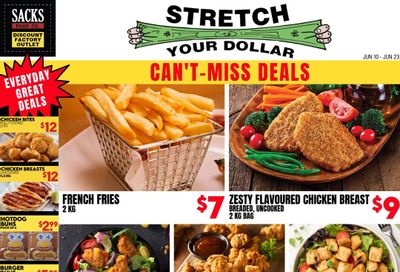 Sacks Food Co. Flyer June 10 to 23
