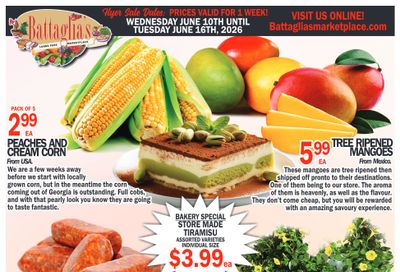 Battaglia's Marketplace Flyer June 10 to 16