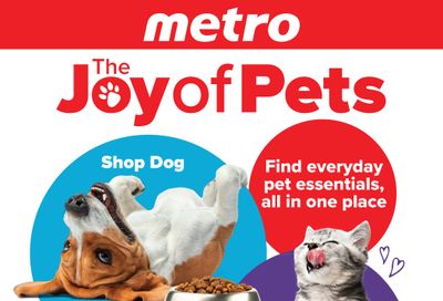Metro (ON) The Joy Of Pets Flyer June 11 to July 8