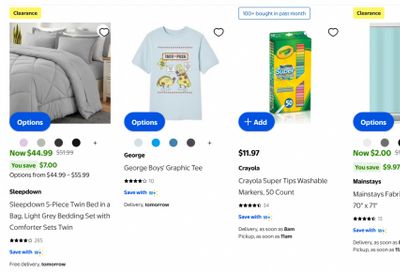 Walmart Canada Clearance Sale Deals: Shower Curtains for $2.00, Westinghouse Electric Digital Kettle for $9.00