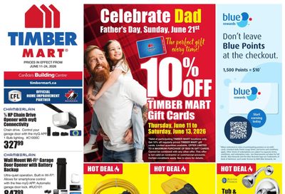Timber Mart Flyer June 11 to 24