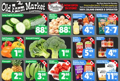 The Old Farm Market (Courtenay) Flyer June 11 to 17