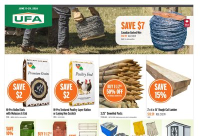 UFA Co-operative Limited Flyer June 11 to 29