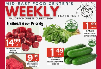 Mid-East Food Centre Flyer June 11 to 17