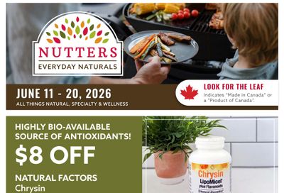 Nutters Everyday Naturals Flyer June 11 to 20