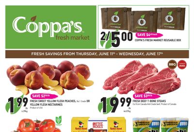 Coppa's Fresh Market Flyer June 11 to 17