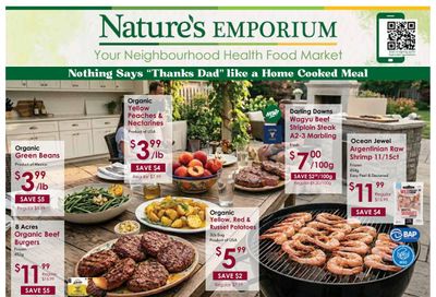 Nature's Emporium Bi-Weekly Flyer June 11 to 24