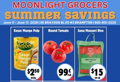 Moonlight Grocers Flyer June 11 to 17