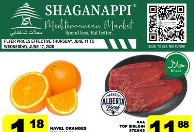 Shaganappi Mediterranean Market Flyer June 11 to 17