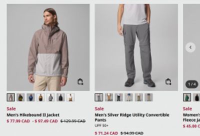 Columbia Sportswear Canada: Save 20-40% off Everything