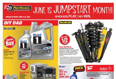 PartSource Flyer June 12 to 24