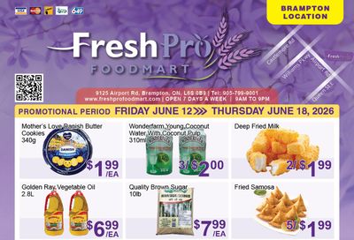 FreshPro Foodmart (Brampton) Flyer June 12 to 18
