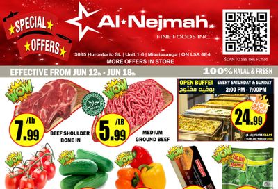 Alnejmah Fine Foods Inc. Flyer June 12 to 18