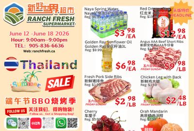 Ranch Fresh Supermarket Flyer June 12 to 18