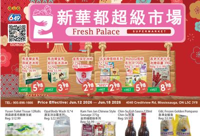 Fresh Palace Supermarket Flyer June 12 to 18