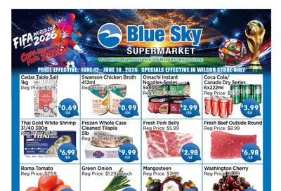 Blue Sky Supermarket (North York) Flyer June 12 to 18