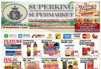 Superking Supermarket (London) Flyer June 12 to 18