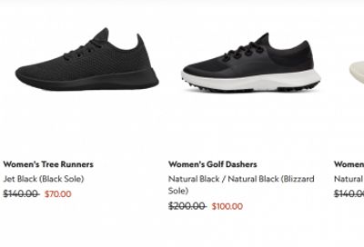 allbirds Canada: Friends & Family 25% Regular Price off with Promo Code + Sale up to 50% off