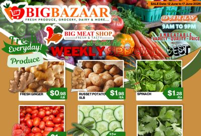 Big Bazaar Canada Flyer June 12 to 17