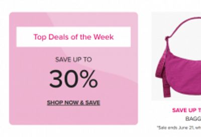 Well.ca: up to 30% off Top Deals of the Week