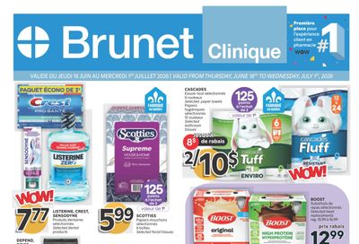 Brunet Clinique Flyer June 18 to July 1