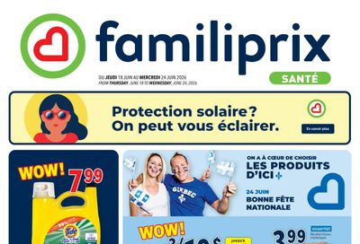 Familiprix Sante Flyer June 18 to 24