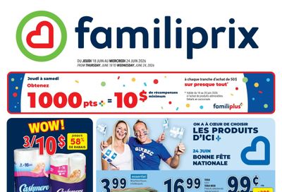 Familiprix Flyer June 18 to 24