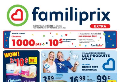 Familiprix Extra Flyer June 18 to 24