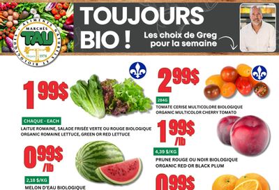 Marches Tau Produce Flyer June 15 to 21