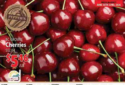 Pepper's Foods Flyer June 16 to 22