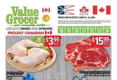 Value Grocer Flyer June 18 to 24