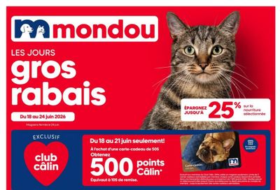 Mondou Flyer June 18 to 24