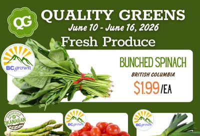 Quality Greens Flyer June 17 to 23