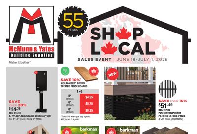 McMunn & Yates Building Supplies Flyer June 18 to July 1