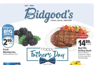 Bidgood's Flyer June 18 to 24