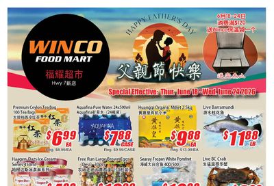 WinCo Food Mart (HWY 7) Flyer June 18 to 24