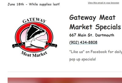 Gateway Meat Market Flyer June 18 to 24