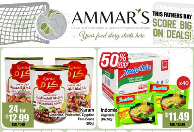 Ammar's Halal Meats Flyer June 18 to 24